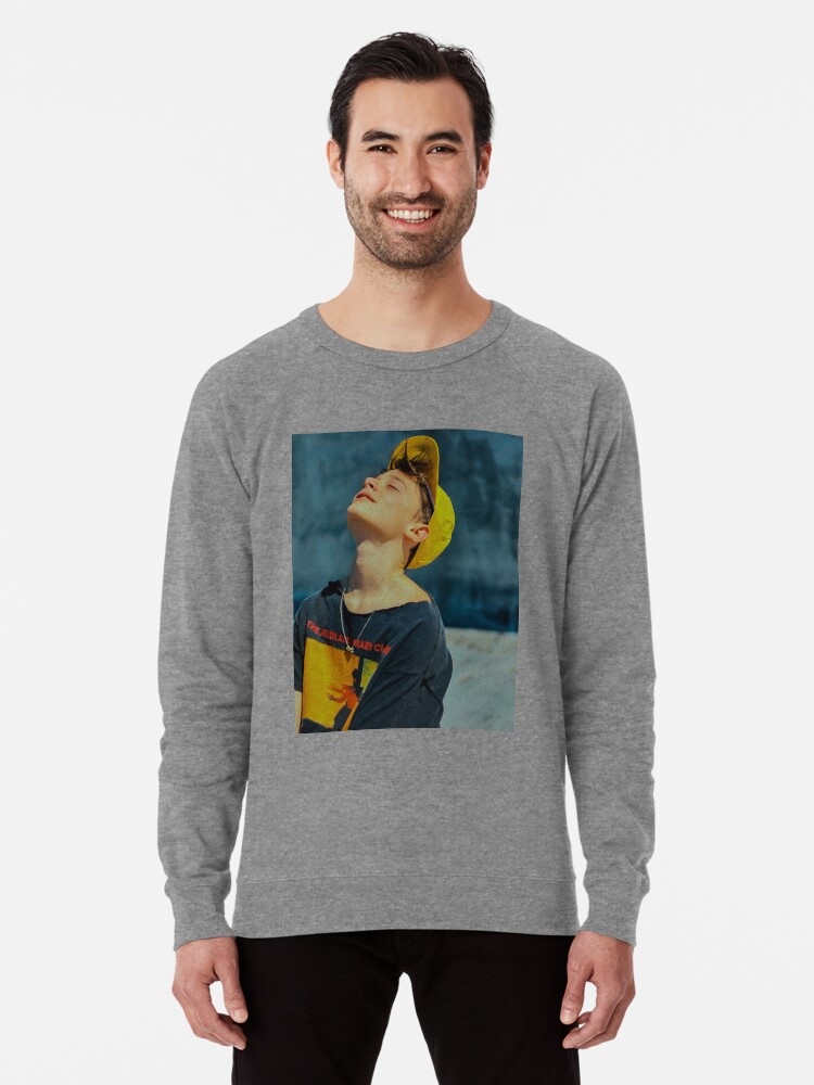Noah Schnapp Lightweight Sweatshirt By Ellie Things Redbubble