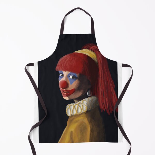Item preview, Clown with the Pearl Earring designed and sold by bumboAndSons.