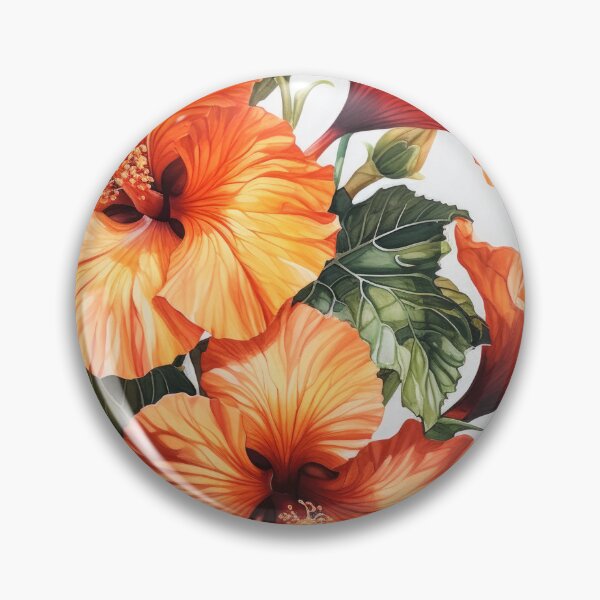 Artikelvorschau, Orange Hibiscus  entworfen und verkauft von Vanover Designs.
