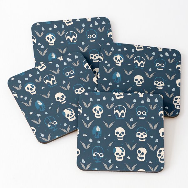 Item preview, Cute Skulls Pattern: Spooky and Sweet Design for Any Occasion designed and sold by Diegos-.