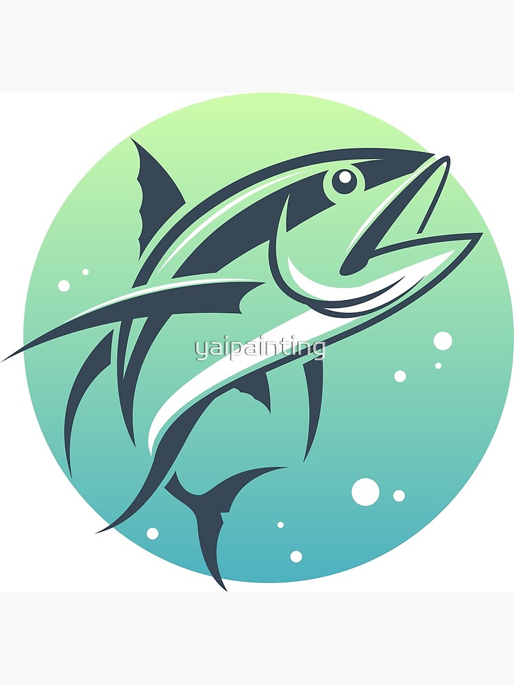 Yellowfin Tuna Fishing Shirts | Art Print