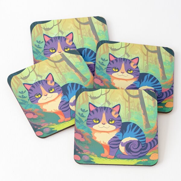 Item preview, Colorful Cat In Japanese Characters designed and sold by Agunikyle.