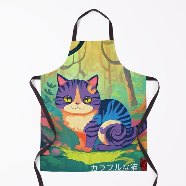 Item preview, Colorful Cat In Japanese Characters designed and sold by Agunikyle.