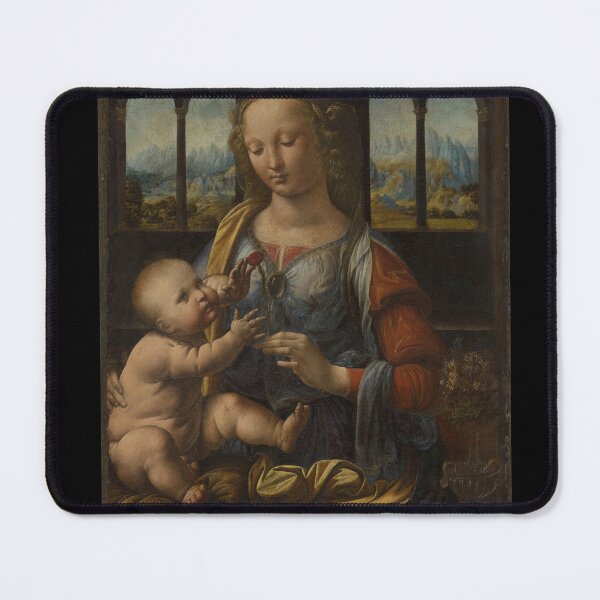 Item preview, Leonardo da Vinci Madonna of the Carnation designed and sold by TeeARTHY.