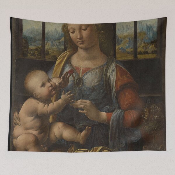 Item preview, Leonardo da Vinci Madonna of the Carnation designed and sold by TeeARTHY.