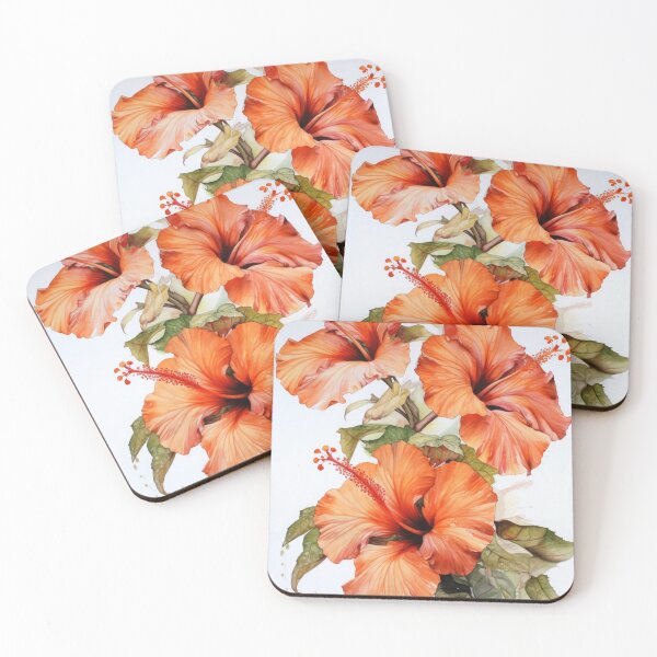 Item preview, Orange Hibiscus  designed and sold by Vanover Designs.