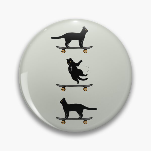 Item preview, Cat Skateboard Tricks #Front Side 180_A designed and sold by bignosework.