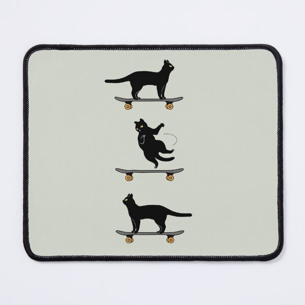 Item preview, Cat Skateboard Tricks #Front Side 180_A designed and sold by bignosework.