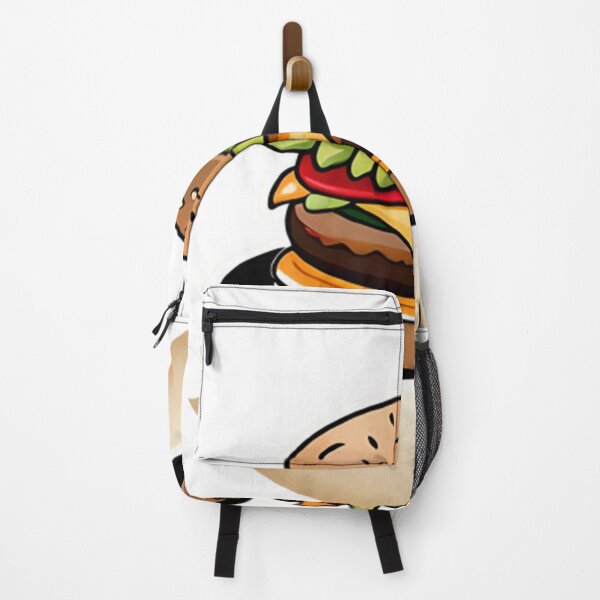 Item preview, burger on table sticker designed and sold by Permana96.