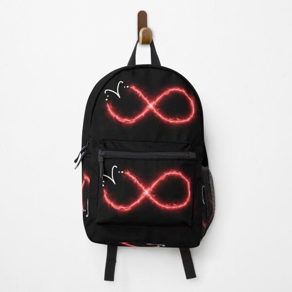 Item preview, Red Neon Aries Heart Infinity Loop designed and sold by Cyra26.