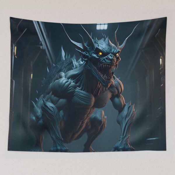 Item preview, Gargoyle Lurking in a deserted museum. designed and sold by magikman65.