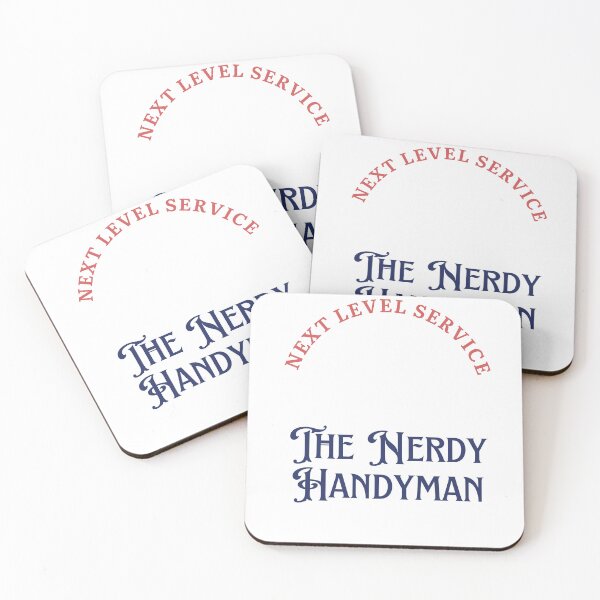 Item preview, The Nerdy Handyman Logo (Dark Colors) designed and sold by ScooterSketches.