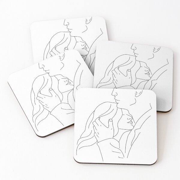 Item preview, lovers' embrace designed and sold by Olga Berlet.