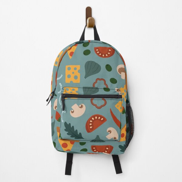 Item preview, Pizza Pattern - Blue designed and sold by joizart.