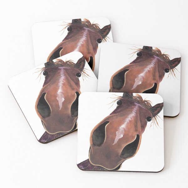 Item preview, HaPPY HoRSe PRiNT ' Oopsie Daisie ' BY SHiRLeY MacARTHuR designed and sold by Shirley MacArthur Art.