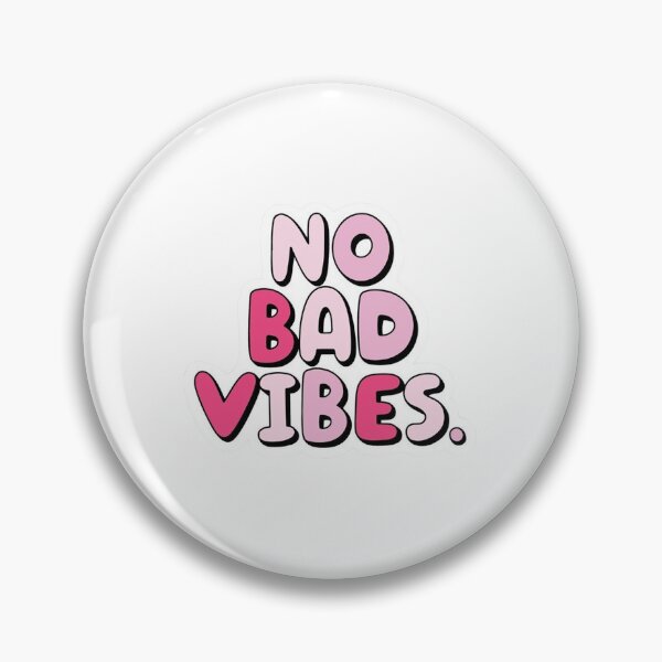 Item preview, No bad vibes sticker designed and sold by MounaOmar.