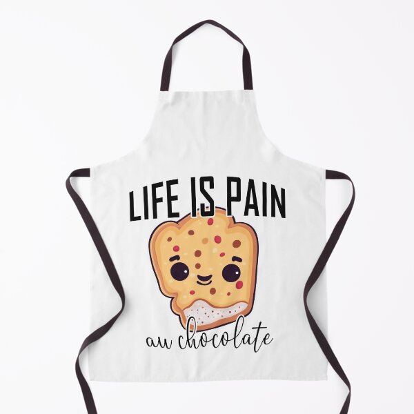 Item preview, Life is pain au chocolate designed and sold by knuppify.