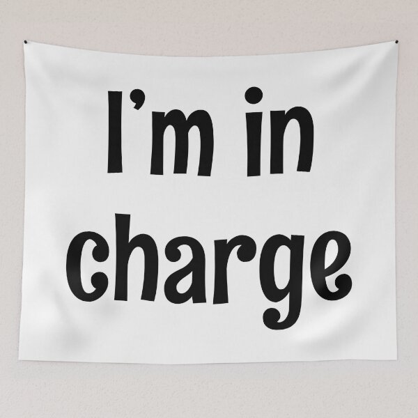 Item preview, I AM IN CHARGE designed and sold by GeorgeBanks.