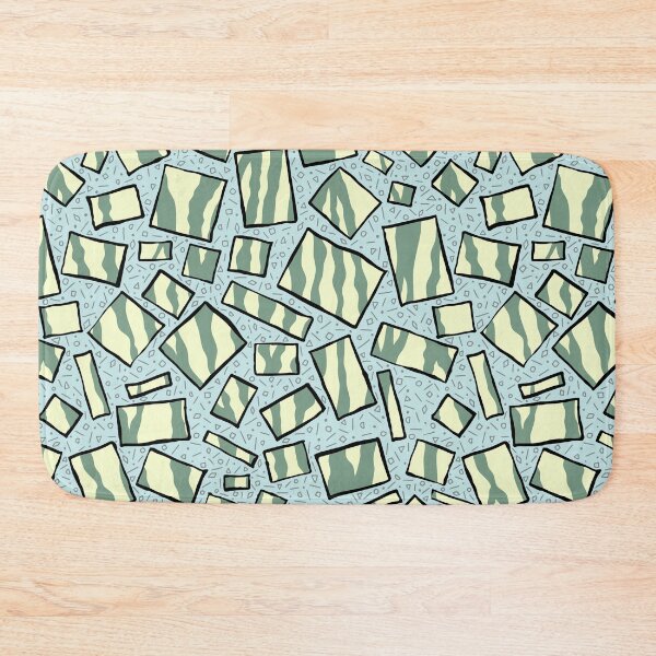 Item preview, Green and Yellow Rectangle Reflections designed and sold by Ili Dobi.