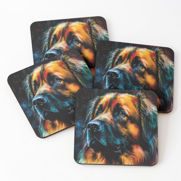 Item preview, Abstract Dog #8 - Leonberger designed and sold by CXDigitalArt.