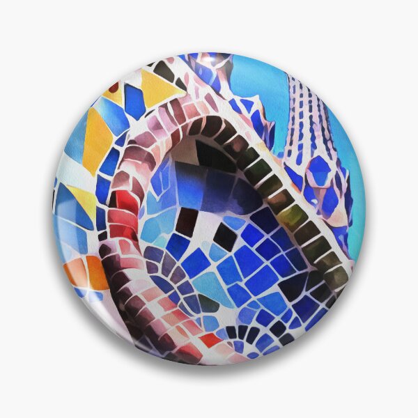 Item preview, Gaudi Barselona mosaic designed and sold by Shevi.