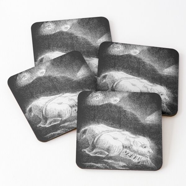 Item preview, Depths of Obscure Matter (1883) by Odilon Redon designed and sold by BossyCatHome.
