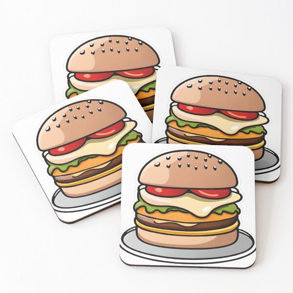 Item preview, delicious burger sticker designed and sold by Permana96.