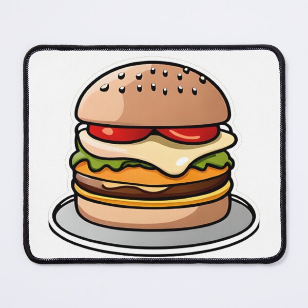 Item preview, delicious burger sticker designed and sold by Permana96.