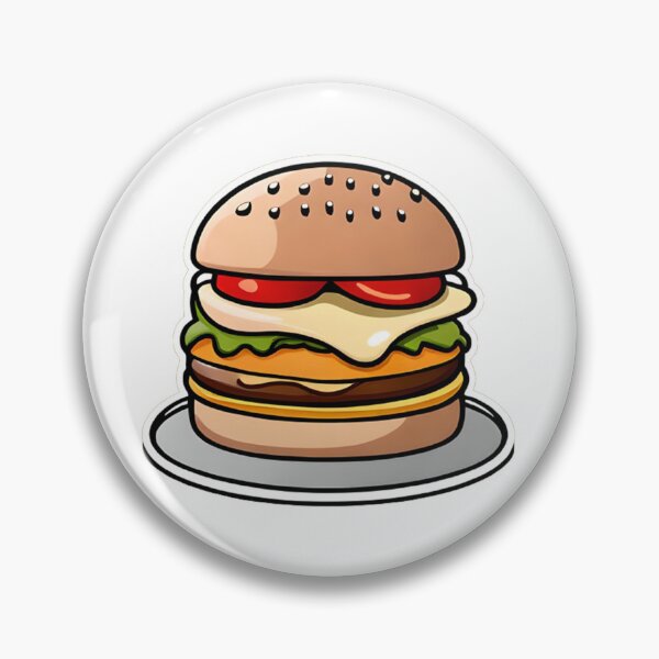 Item preview, delicious burger sticker designed and sold by Permana96.