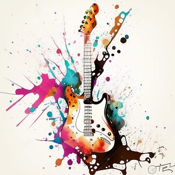 Vorschaubild zum Design Splash-Gitarre von Nickyvb