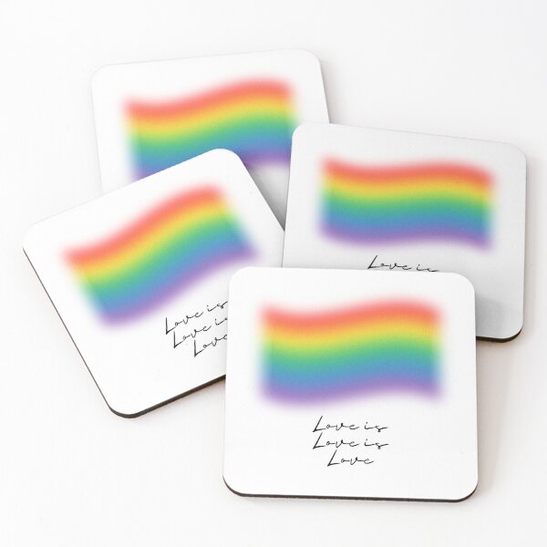 Item preview, Rainbow pride love winds LGBTQ ally  designed and sold by CameltStudio.