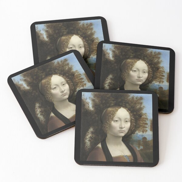 Item preview, Leonardo da Vinci Ginevra de' Benci (anverso)  designed and sold by TeeARTHY.