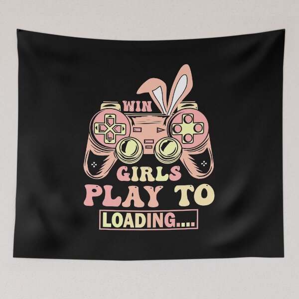 Item preview, Girls Play To Win  designed and sold by M&D ⭐⭐⭐⭐⭐.