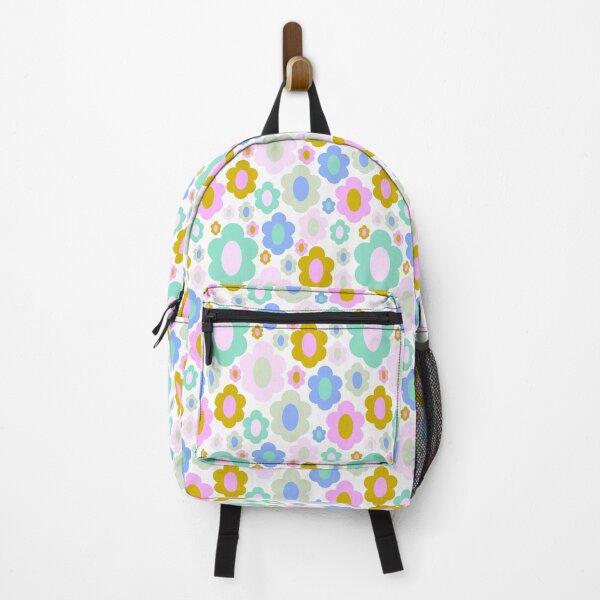 Item preview, 60s Flowers - Cosmic Pastel designed and sold by KBurnsArt.