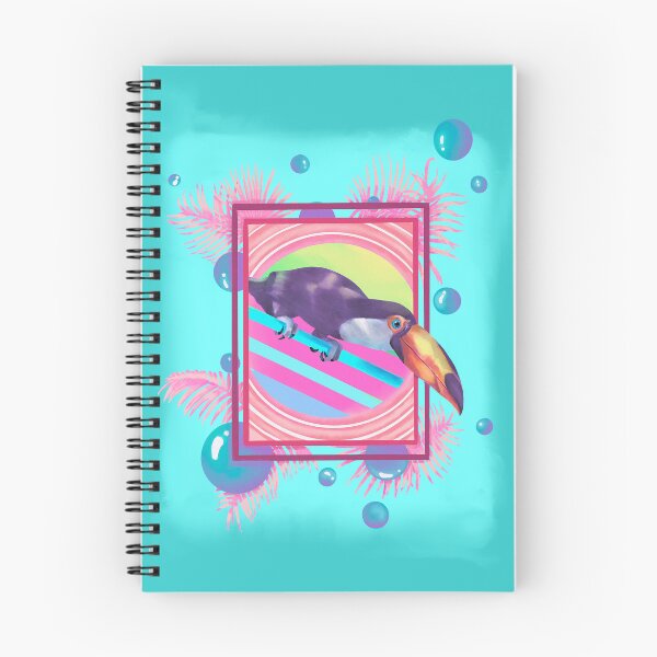 Item preview, Summertime Vaporwave Toucan designed and sold by Joanne Neubauer.