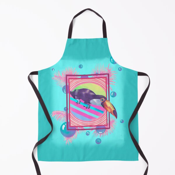 Item preview, Summertime Vaporwave Toucan designed and sold by Joanne Neubauer.