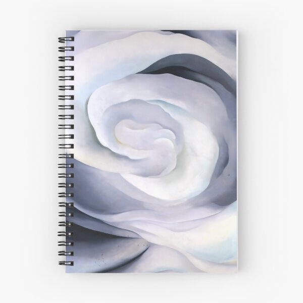 Artikelvorschau, Abstrakte weiße Rose von Georgia O'Keeffe entworfen und verkauft von Artcol.