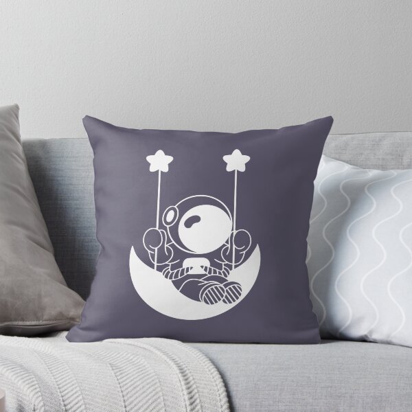Item preview, Astronaut Moon Star Swing White designed and sold by EaglePrimeDsign.