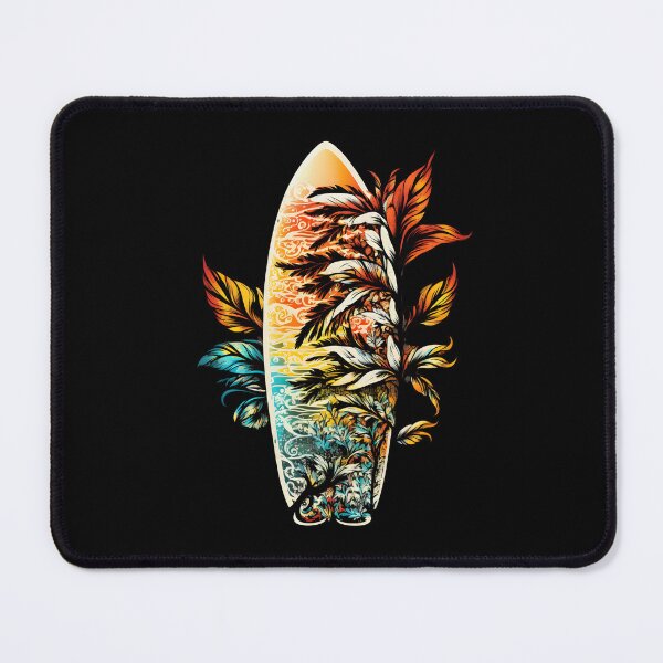 Item preview, Surfing surf Board paddle board colourful rainbow designed and sold by EternalDelight1.