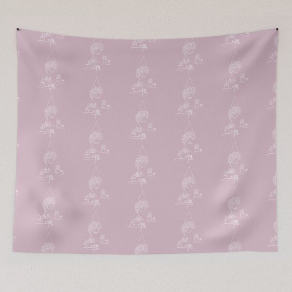 Item preview, Plant Wall in white designed and sold by Pretty-Sounds.