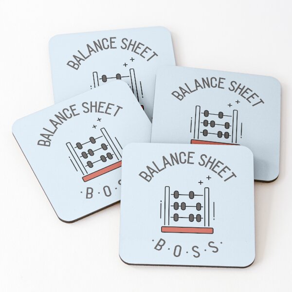 Item preview, Balance Sheet Boss designed and sold by Winter--Flowers.
