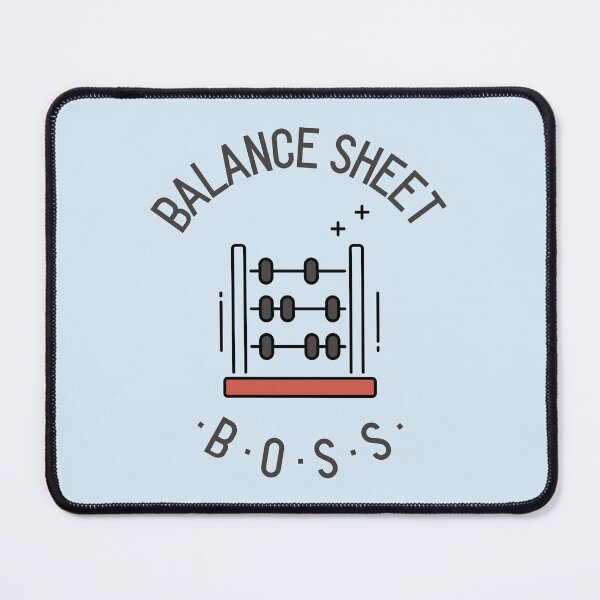 Item preview, Balance Sheet Boss designed and sold by Winter--Flowers.