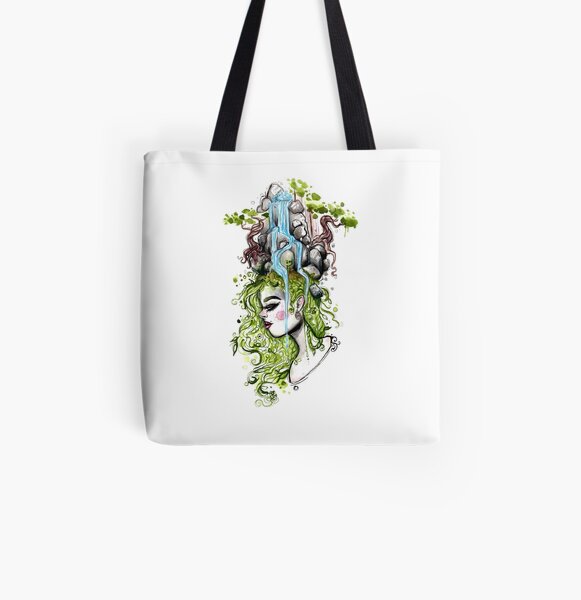 Habitat Head All Over Print Tote Bag