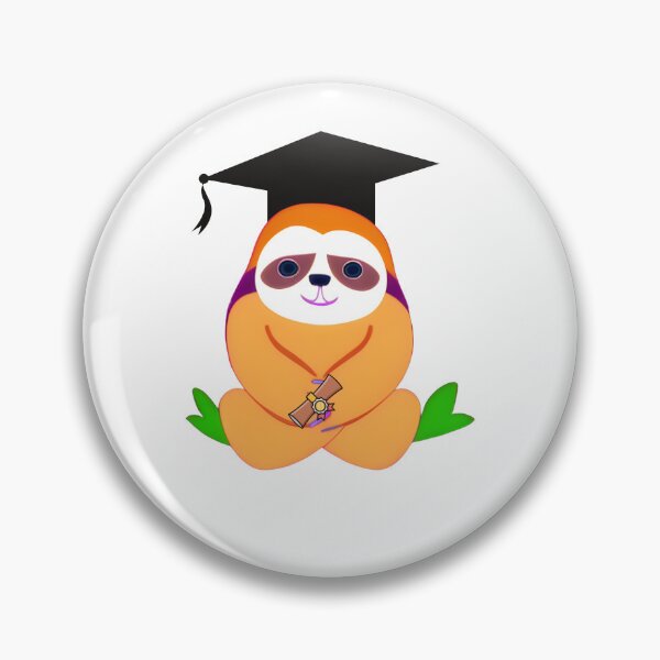 Item preview,  nap periodically funny graduate sloth holding a degree designed and sold by Shimizite Art.