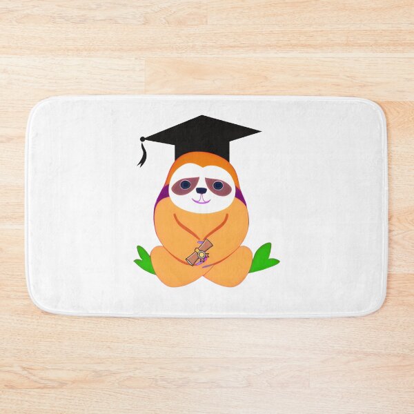 Item preview,  nap periodically funny graduate sloth holding a degree designed and sold by Shimizite Art.