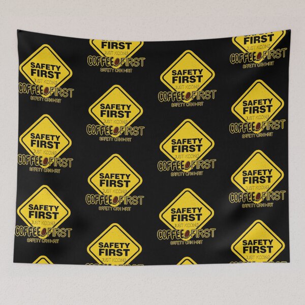 Item preview, Safety first just kidding coffee first designed and sold by kobe811.