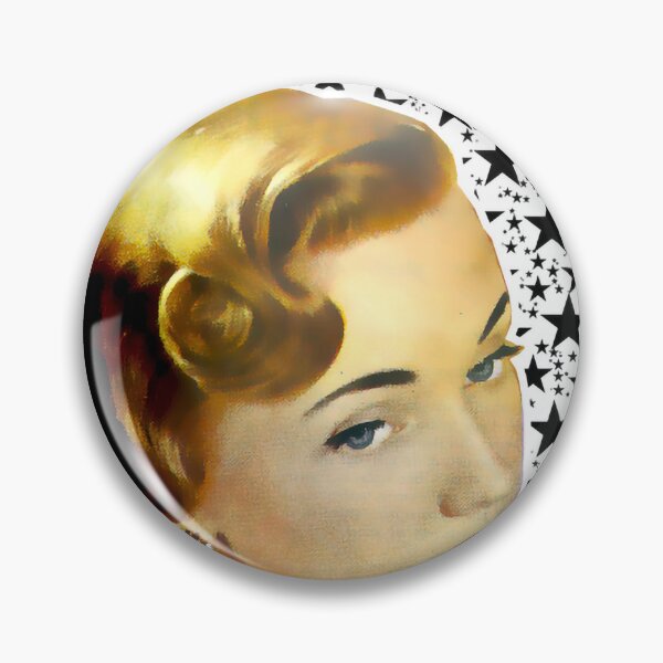 Item preview, Woman profile with background stars designed and sold by gowimi9.