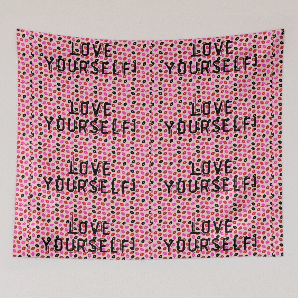 Item preview,  "Love Yourself" Empowering Artwork for Self-Love and Mental Health designed and sold by saziadesign.