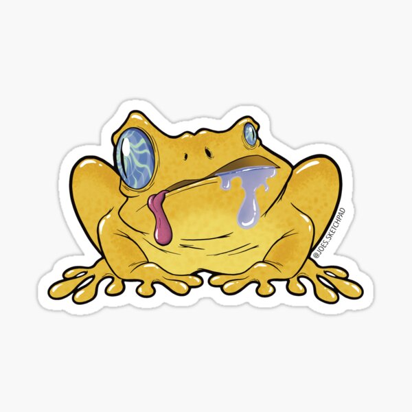 Artikel-Vorschau von Pfeilfrosch, designt und verkauft von JoesSketchpad.