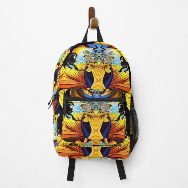 Item preview,  *Funny Abstract Bee On A Sunflower Summer Blue Sky Painting* designed and sold by Ralek.
